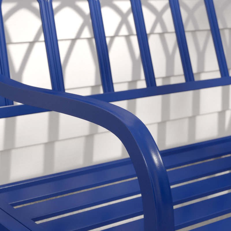 Banc de jardin Lehmann, Bleu
