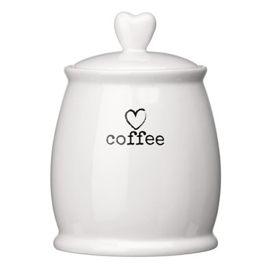 Chic Stoneware Jar