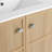 Wall-Mounted Bathroom Vanity, 2-Soft Closing Door, Plywood (Excluding Sink)