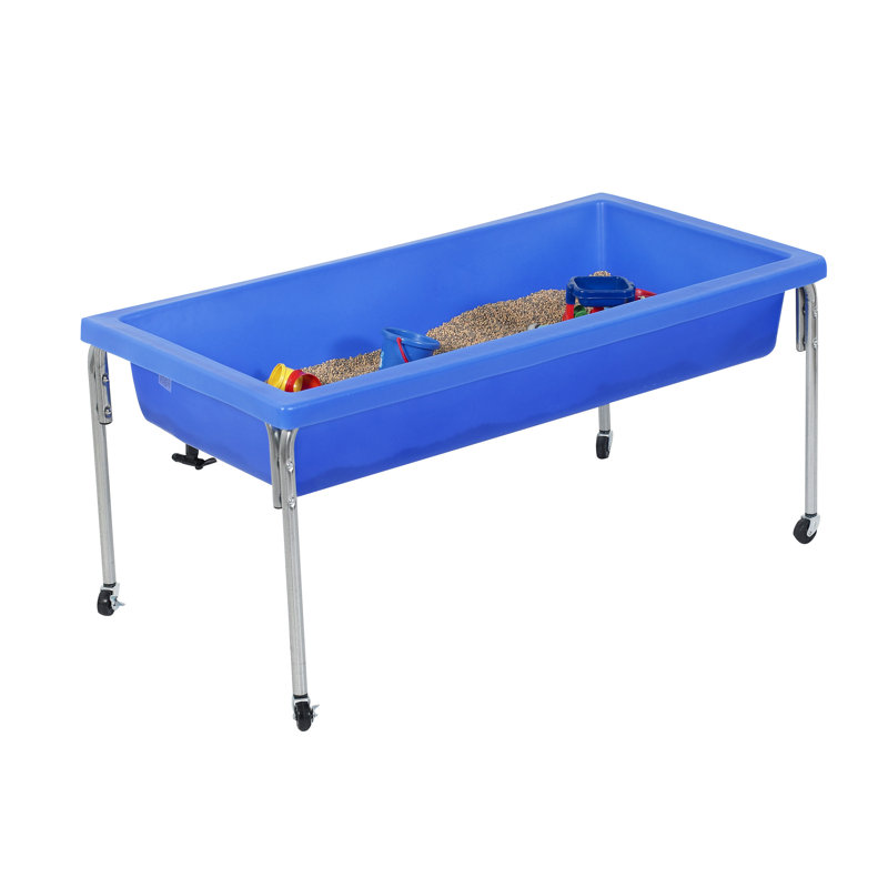 Grande table sensorielle - Table et couvercle, H 24 po x l 50 po x P 26 po