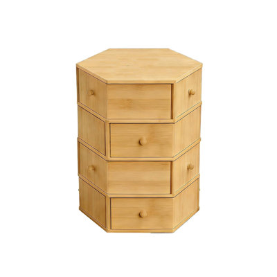 Bamboo Makeup Organiser