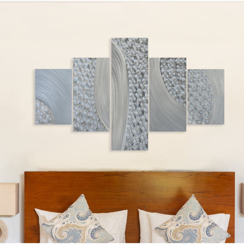 Handmade Modern Abstract Wall Decor on Metal