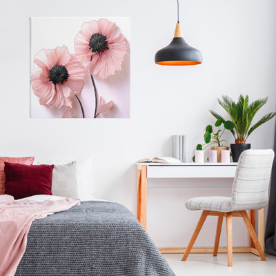 Properly Pink Poppies, toile de Sasha