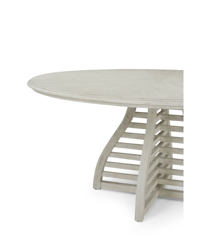 Breeze Round Pine Wood Dining Table