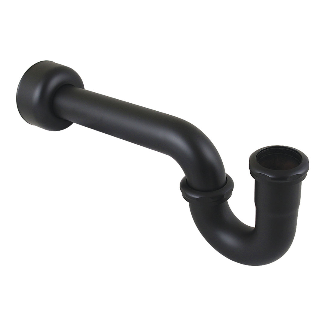 Kingston Brass Trimscape Decor P-Trap with High Box Flange, 13-1/16 Inch Length, 18 Gauge Kingston Brass 