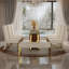 Chaise parsons Melachroini