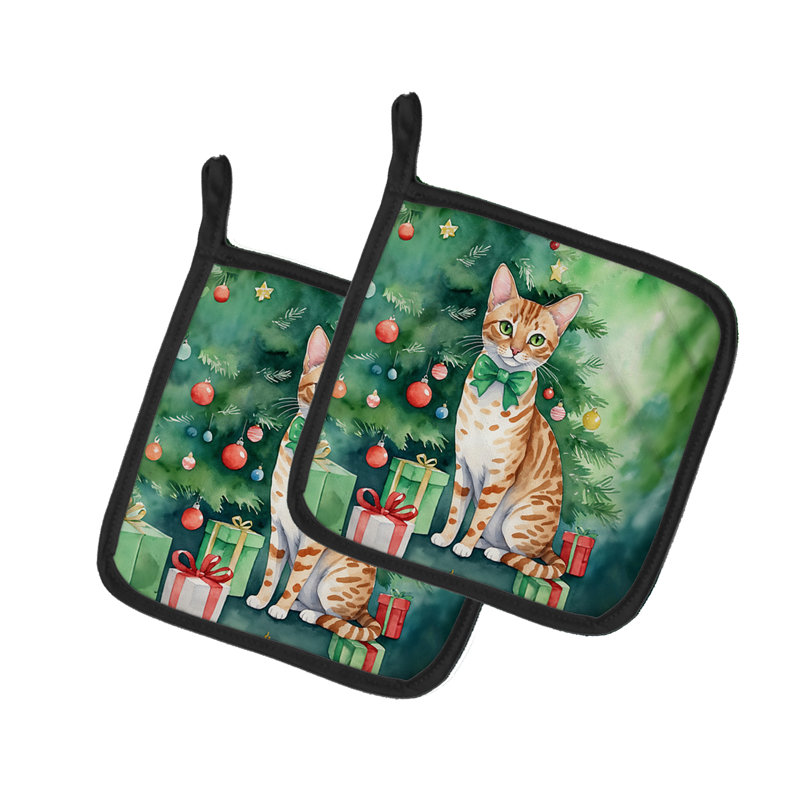 Paire de poignées pour chat Ocicat