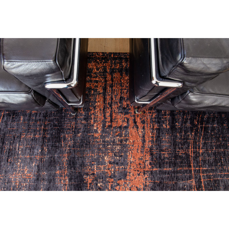 Round Abstract Area Rug, Round 140cm