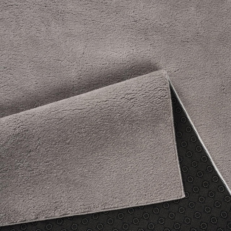 Despinossa Solid Colour Plain Weave 120cm X 170cm Area Rug, Rectangle 120 x 170 cm, Grey