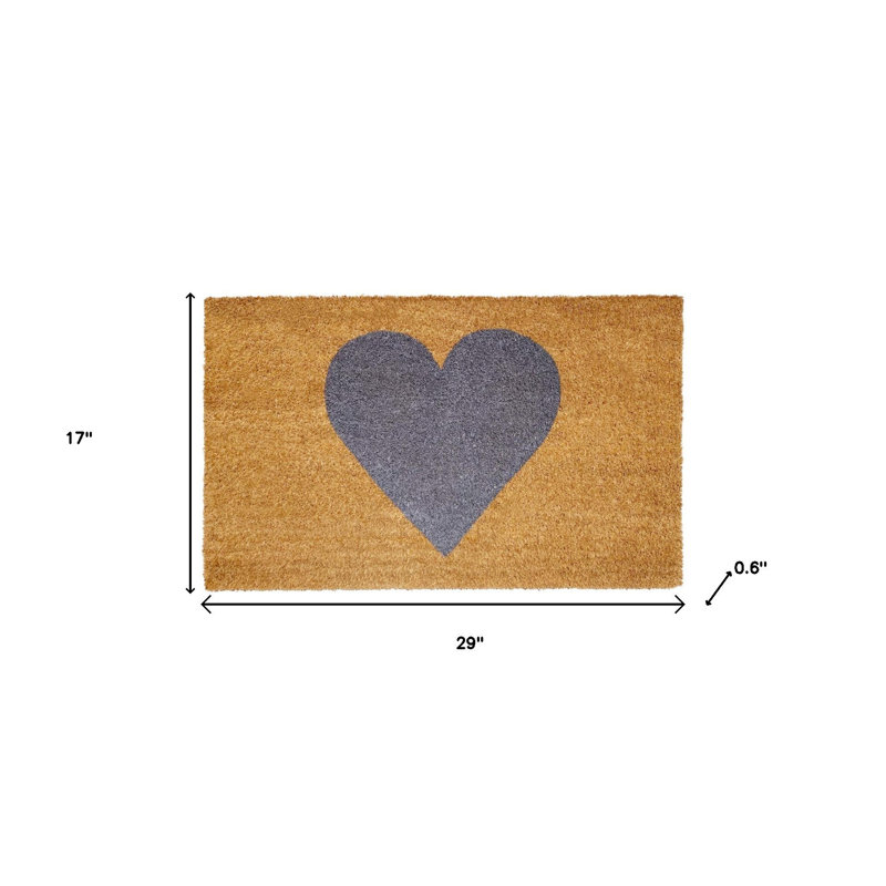 Paillasson 17 po x 29 po Coir
