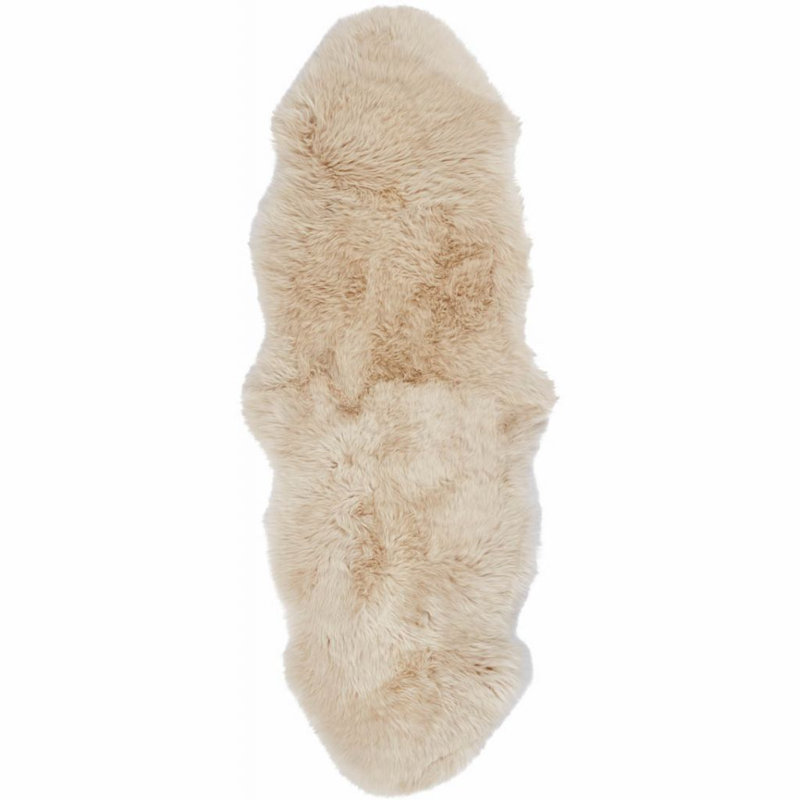 New Zealand Double Sheepskin Cream Rug