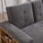 Convertible Sleeper Sofa Couch with Box and Drawer,2 Cup Holders-1535698814