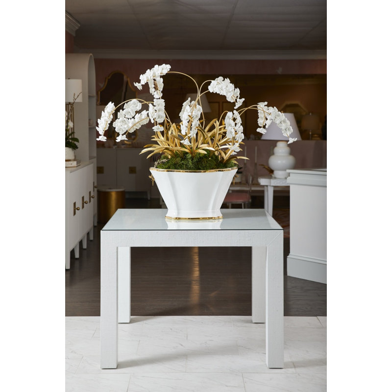 Sanibel Game Table, Natural/Clear