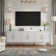 Vendome Modern 75 Inch TV Stand for Living Room,Media Console with Door, Apartment-Friendly Design