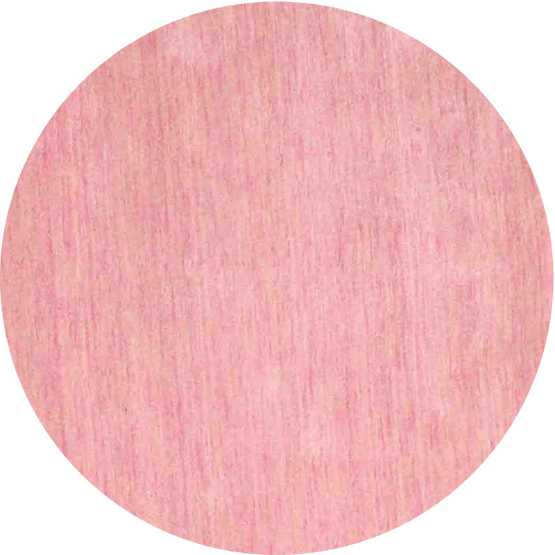 Tapis rose clair Cambree, Rond 8 pi