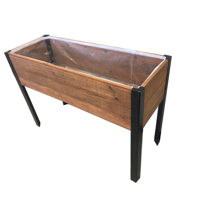 Wood Elevated Planter