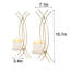 2 Piece Metal Wall Wall Sconce Set