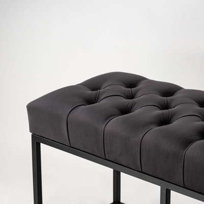 Elhaam Velvet Upholstered Bench