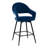 26" Swivel Upholstered Counter Stool with Metal Frame (Set of 2)-859573965-817669488