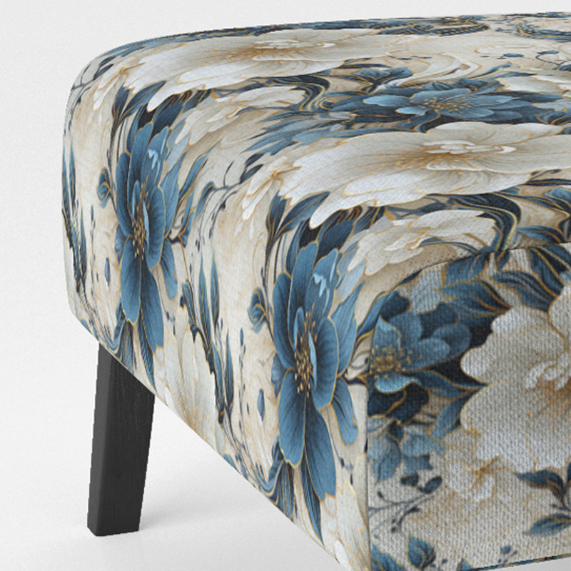 Fauteuil de chambre rembourré Estebon Oriental Elegance