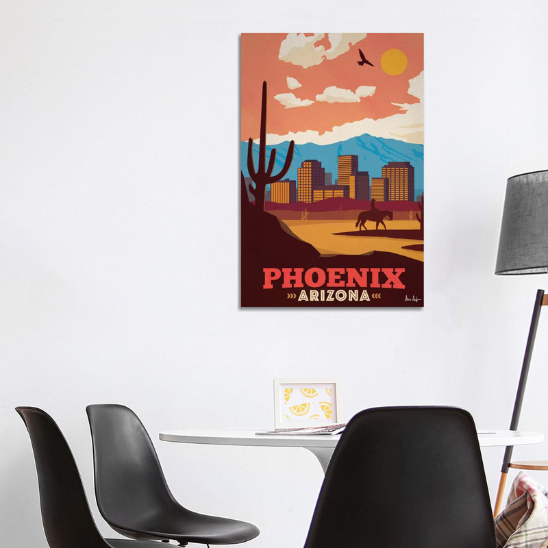 Phoenix by IdeaStorm Studios - Wrapped Canvas Print, 101.6 cm H x 66.04 cm W x 1.91 cm D