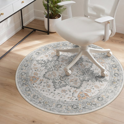 36"x60"Office Chair Mat,Under Desk Carpet Protector,Machine Washable 1/5" Thick Low Pile Thin Floor Mat