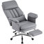 Fauteuil de direction ergonomique en similicuir avec repose-pieds et accoudoirs à double épaisseur-1945318120