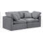 Causeuse rembourrée 70 po Itala-94482351