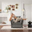 Fauteuil d'appoint simple en chenille
