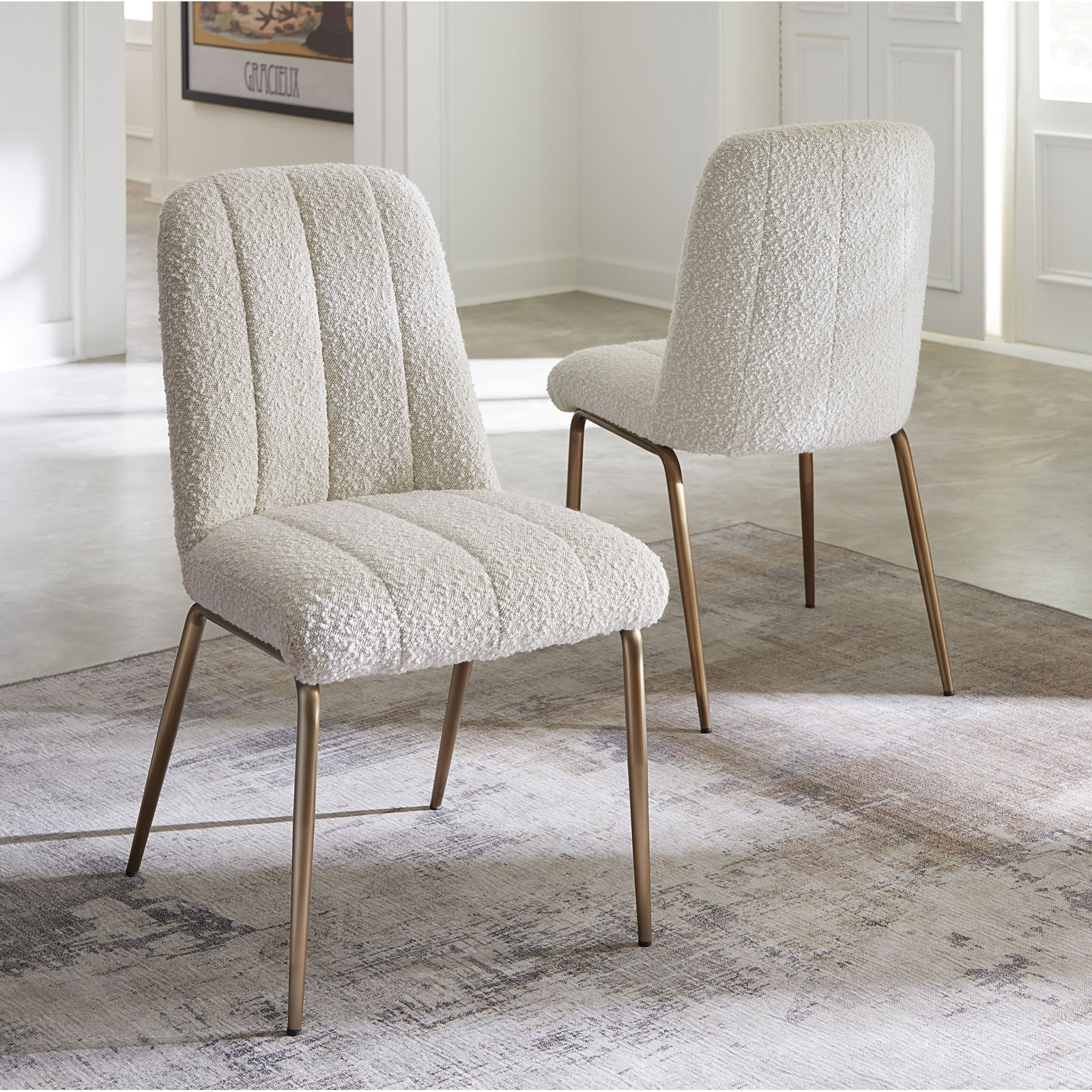 Pepperidge Linen Dining Chair