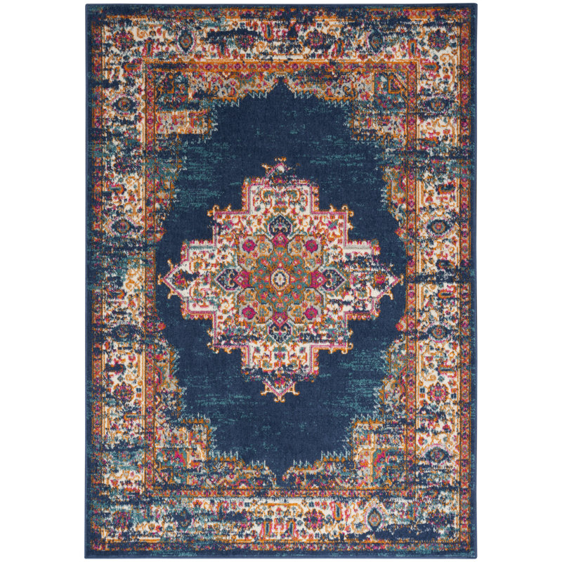Oriental Indoor Rug, Rectangle 5'3" x 7'3"