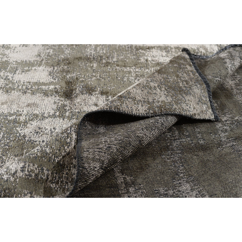 Rapture Khaki/Beige/Gray Abstract Luxury Area Rug, Rectangle 7'10" x 11'2"