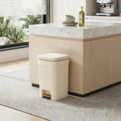 Plastic Step On Waste Bin