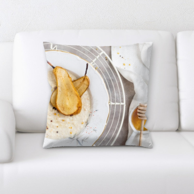 Microsuede Throw Pillow