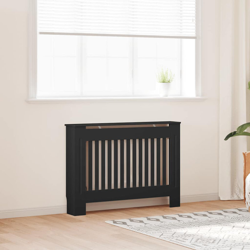 Housse de radiateur horizontale Gilemette, Noir