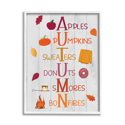 Lettres d'automne - mots saisonniers - 215
