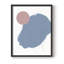 Elementary Abstract I Framed Print - Solid Wood-82601318-82601317