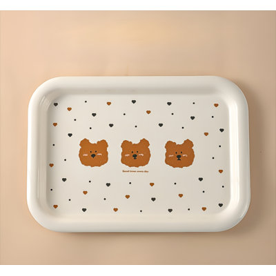 Plateau rectangulaire élégant pour les repas à la maison: rehaussez votre expérience de thé avec une touche d'élégance, idéale pour ranger des tasses et des verres