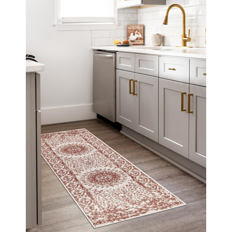 Tapis de couloir Contemporary Hitchens, Tapis de couloir 2 pi x 8 pi