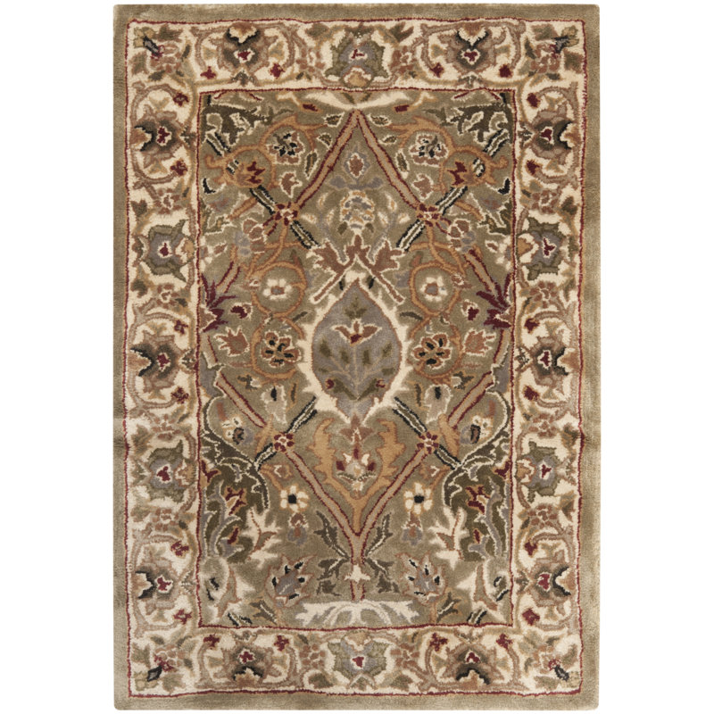 Evie New Zealand Wool Oriental Rug, Rectangle 8' x 10'
