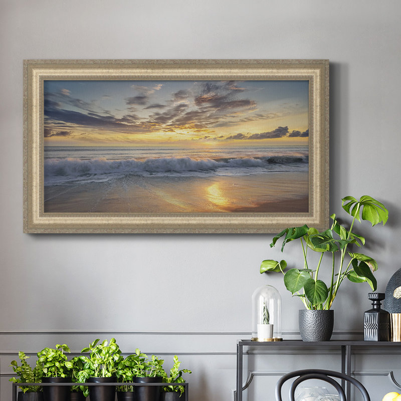 Azio Island - Reproduction de photo sur toile simple, H 21 po x l 37 po x P 2,5 po