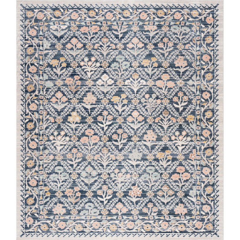 Tapis en polyester Alyssa, Rectangulaire 8 pi x 10 pi