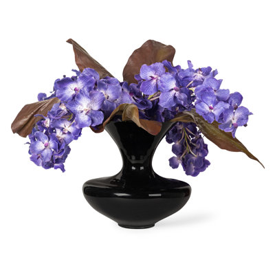 Kunstblume Orchideen in Vase