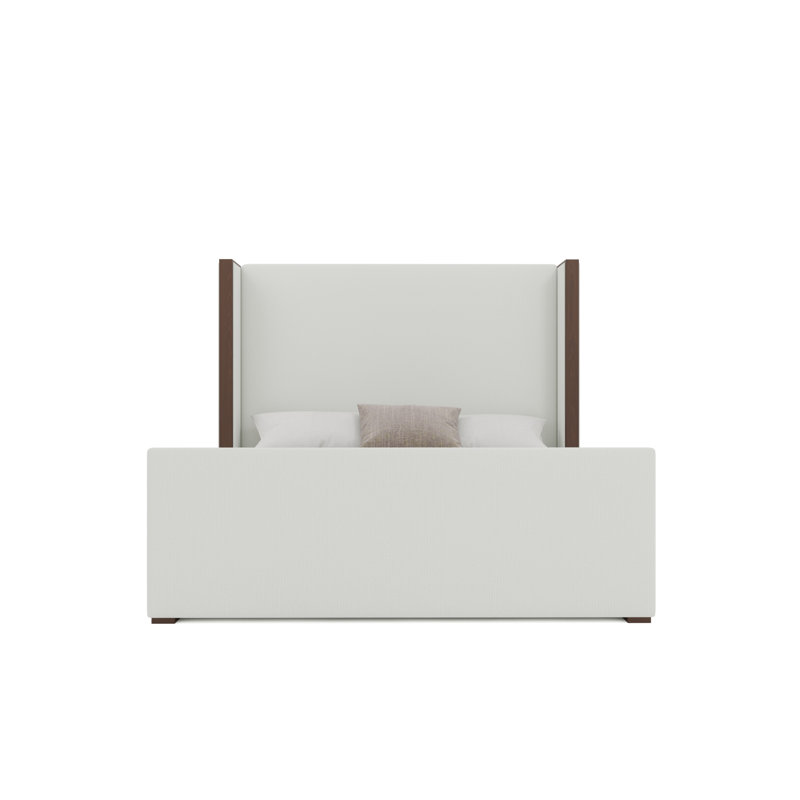 Pied de lit Irene Luxe, Grand, Bouclé naturelle