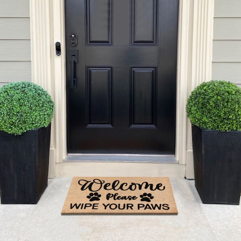 Paillasson Natural Welcome, L 18 po x L 30 po