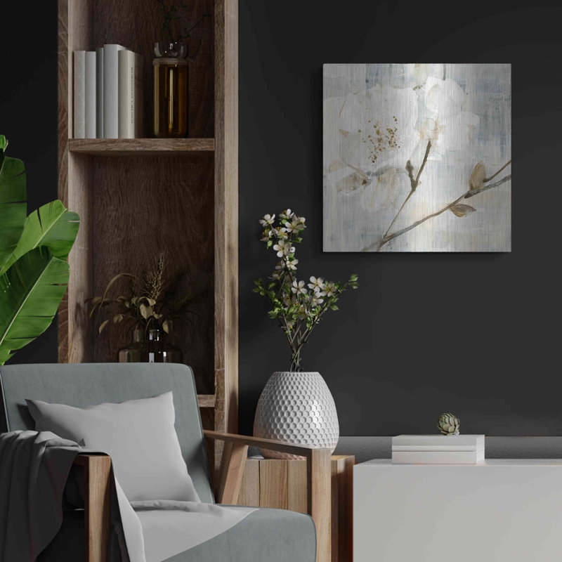 Luxe Métal Art «Elegance I Greige» par Albena Hrist «Elegance I Greige» par Albena Hristova
