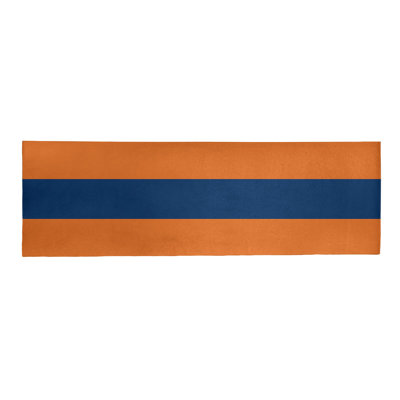 Tapis orange / bleu marine Houston