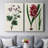 AntiqueFloralFolioIX-Premium Gallery Wrapped Canvas -Ready to Hang-718282127