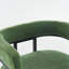 Ensemble de 2 tabourets de bar modernes en chenille, chaises rembourrées à hauteur de comptoir avec structure et accoudoirs en métal, chaises de bar en chenille douce et durable pour îlot de cuisine, salle à manger, bar personnel, vert-82344787