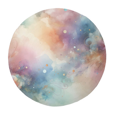 Tapis tressé Ethereal Sprinkles